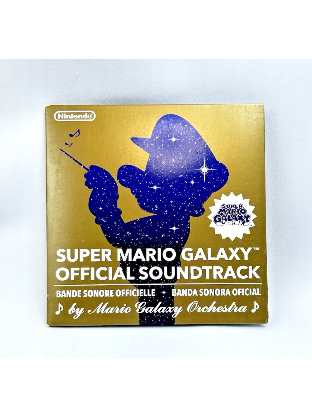Nintendo Super Mario Galaxy Official Soundtrack CD Tested Working